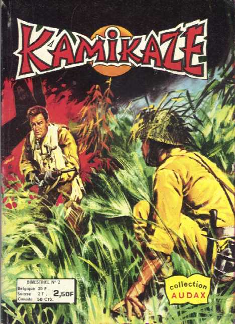 Scan de la Couverture Kamikaze n 2
